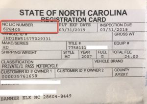 North Carolina License Plate Lookup - FREE History Report