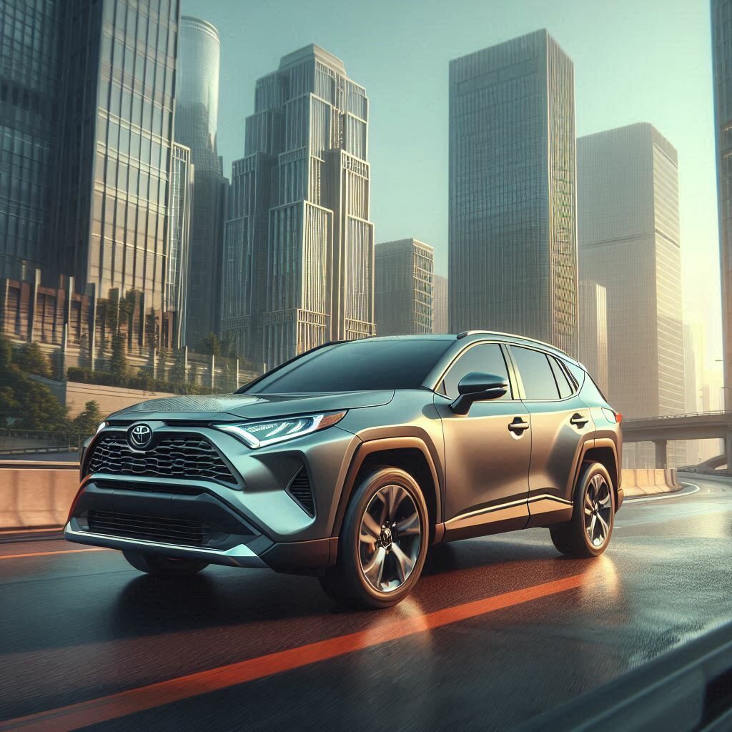 AI generated image of the 2019 Toyota RAV4