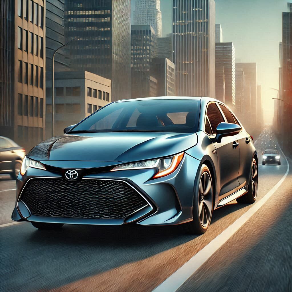 AI generated image of the 2020 Toyota Corolla