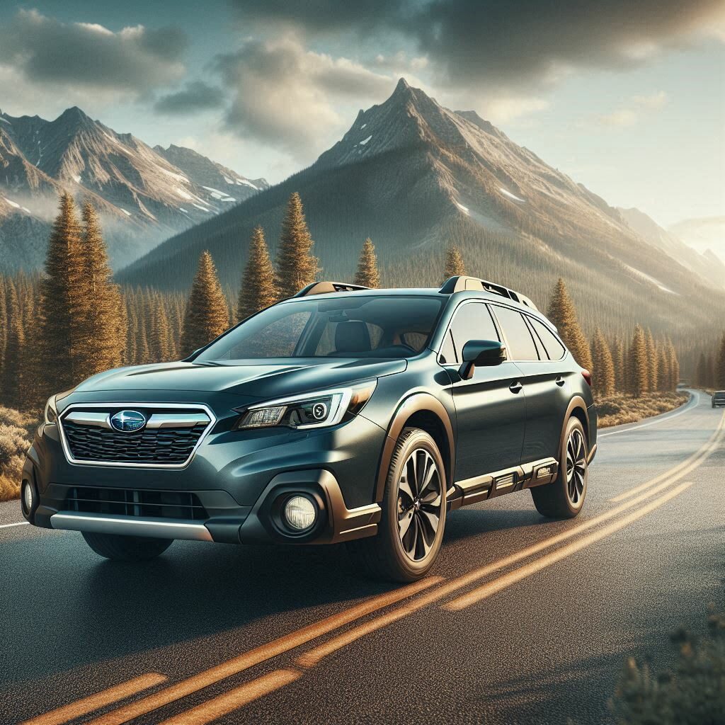 AI generated image of the 2018 Subaru Outback