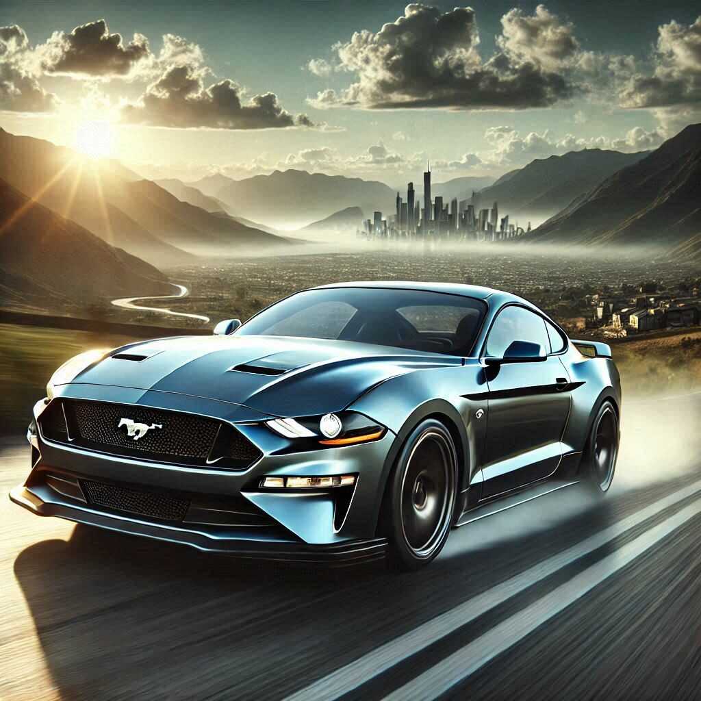 AI generated image of the Ford Mustang EcoBoost