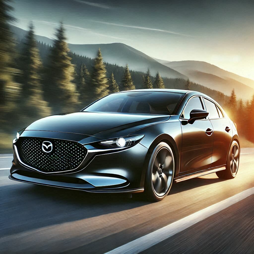 AI generated image of the 2018 Mazda3