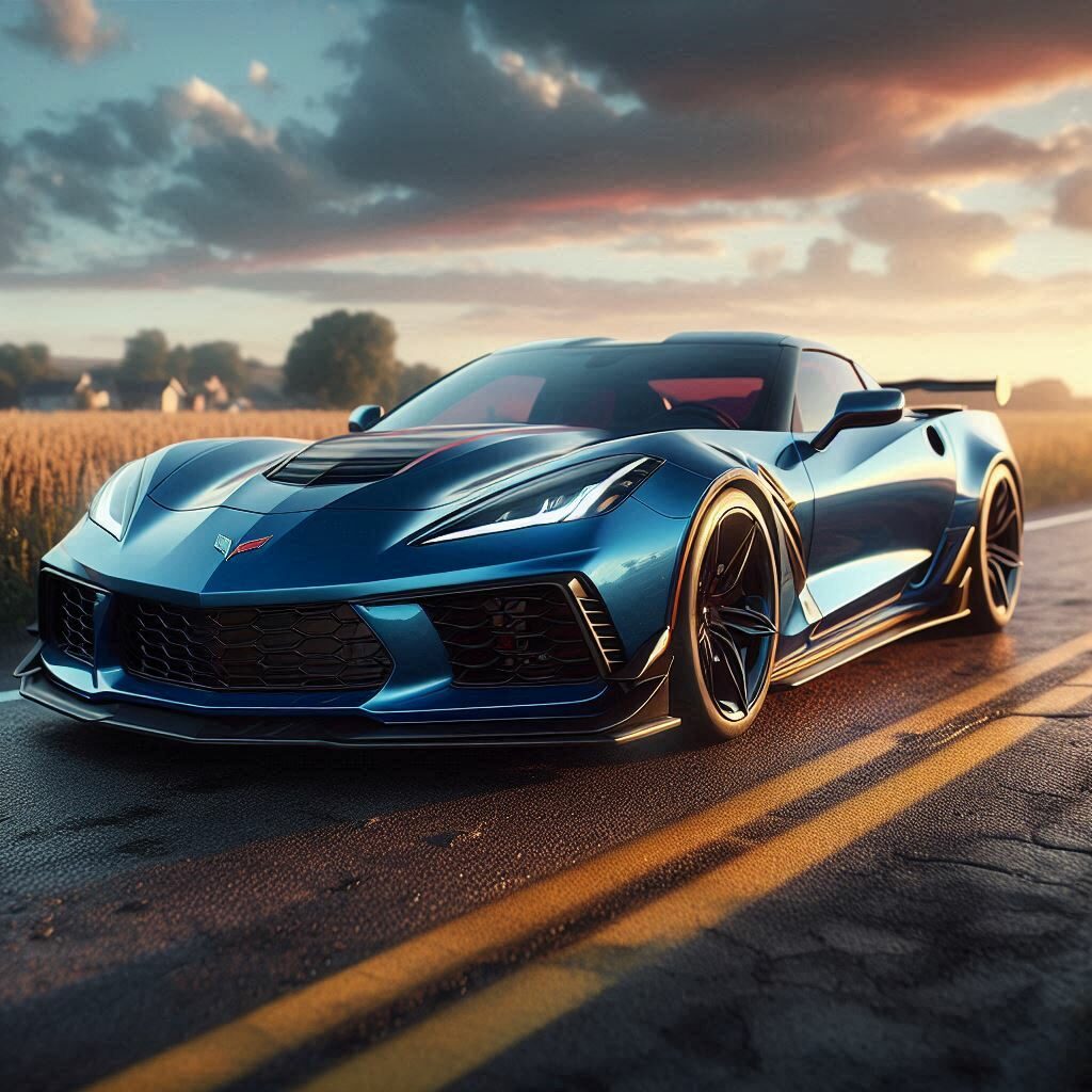 AI generated image of the Chevrolet Corvette Z06