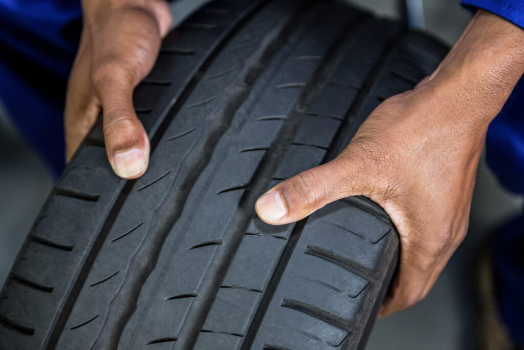 checking tires